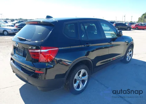 2012 BMW X3 xDrive28I from USA, damaged, VIN 5UXWX5C53CL724289